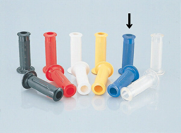 ミニカラーグリップ ブルー 113mm φ22.2