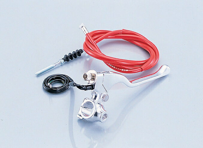Right Long Lever & Cable Set (Silver/with Mirror Holder) APE50