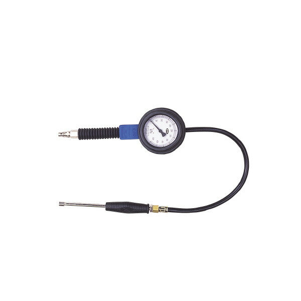 タイヤエアゲージ 0-500KPA (ストレートコネクター)