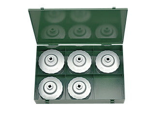 大径用カップ型オイルフィルターレンチセット (5コ)