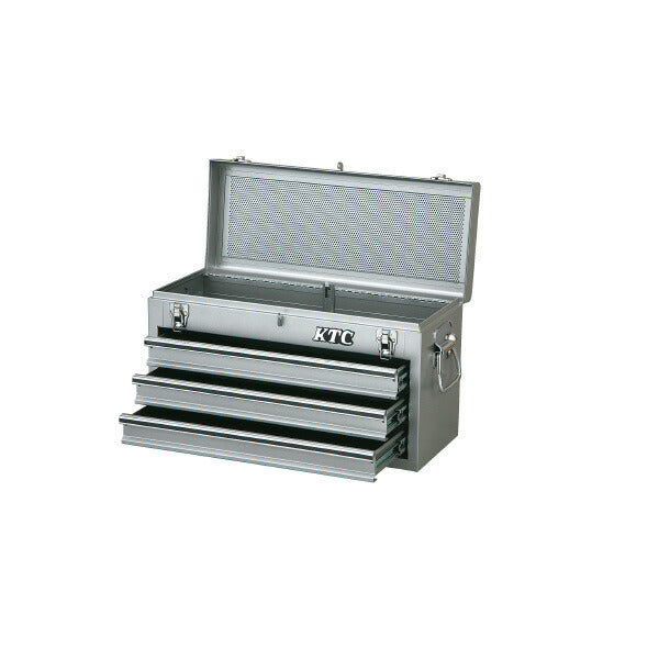 チェスト (メタリックシルバー)