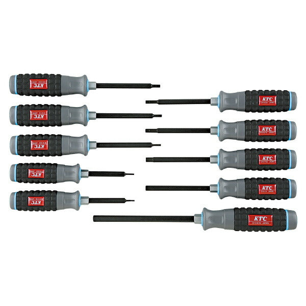 樹脂柄ヘキサゴンドライバセット 10本組