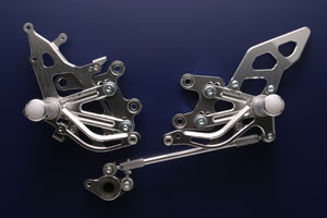 Rearsets Kit Silver CBR600RR