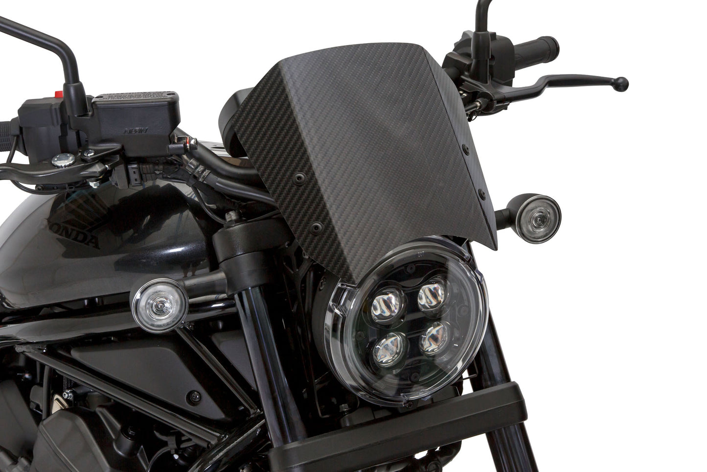 メーターバイザーキット CF 綾織 カーボン REBEL1100 レブル1100