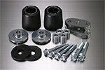 Skid Pad Black XJR1200/XJR1300