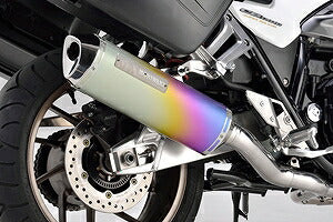 MX Full Exhaust System, Anodized Titanium Muffler, CB1300SF/CB1300SB