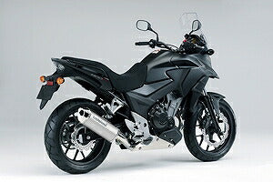 MX スリップオンマフラー ホワイトチタン マフラー CB400F/CBR400R/400X