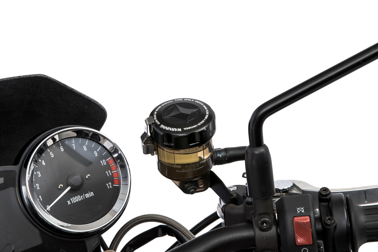 Master Cylinder Cap M52XP4 Black Honda Kawasaki