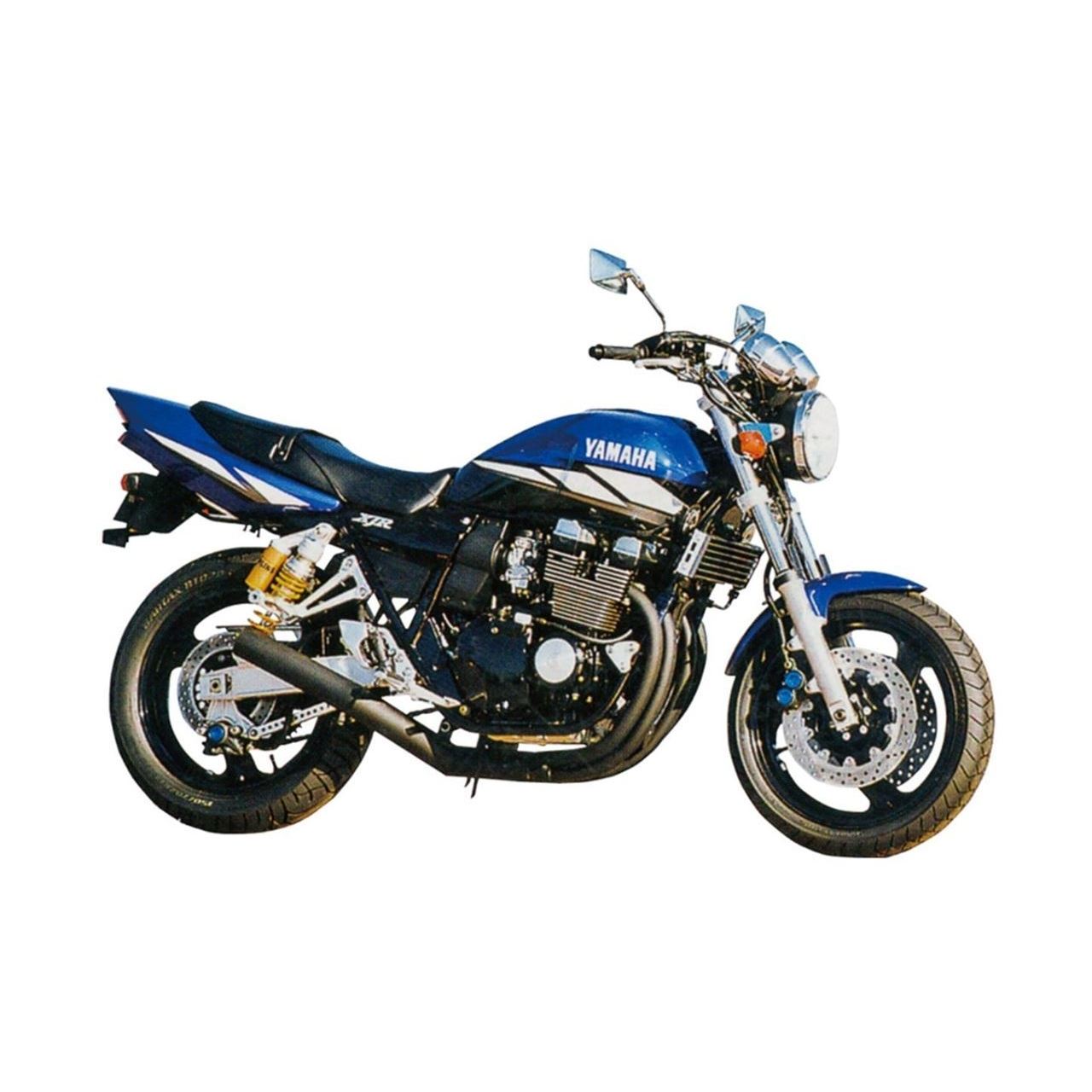 XJR400/R/R2/S 後期’01〜 BK MRSショート管 51,480円 ショート管マフラー ブラック XJR400/R/R2/S 後期型 – バイクマン