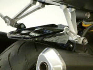 HUGGER リアインナーフェンダー ブラック/シルバーメッシュ GSXR1000(05-08) Bタイプ