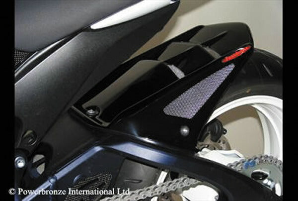 HUGGER リアインナーフェンダー ブラック/シルバーメッシュ GSXR600/750 (11-13) Bタイプ
