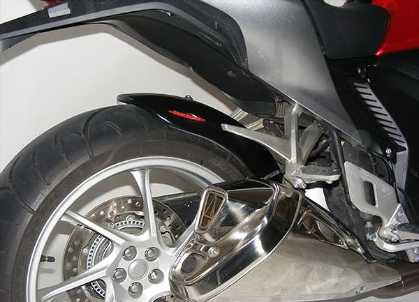 HUGGER Rear Inner Fender VFR1200F/1200X (10-14) Black (Non-Mesh)