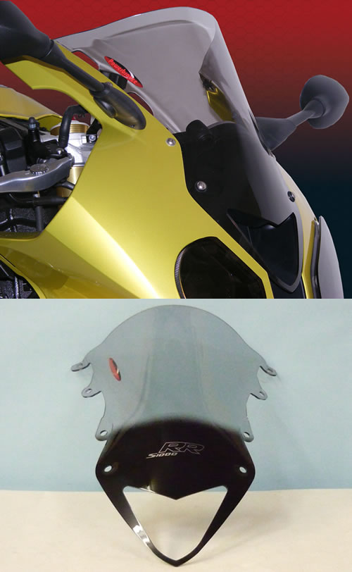 エアフロースクリーン ライトスモーク BMW S1000RR(10-)
