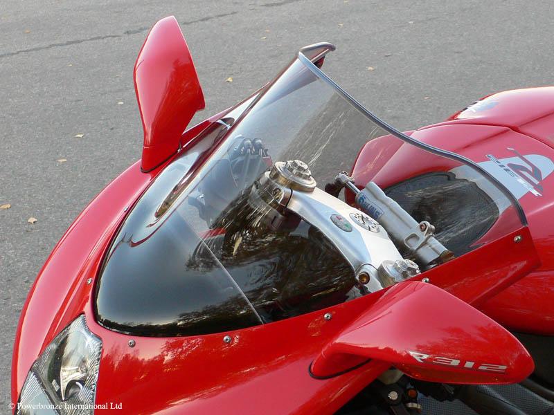 Airflow Screen Light Smoke MV Agusta F4 (03-09)