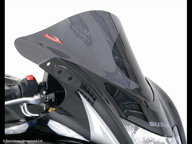 Airflow Screen (EXT HI) GSX1300R Hayabusa (08- ) Dark Smoke +40