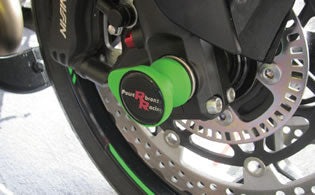 フロントフォークスライダー グリーン ZX-14R(12-)