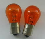 S25 Single Filament Amber Turn Signal Bulb (Set of 2)