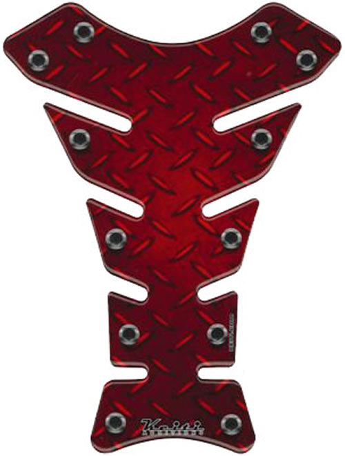 タンクパッド アイアンプレート レッド