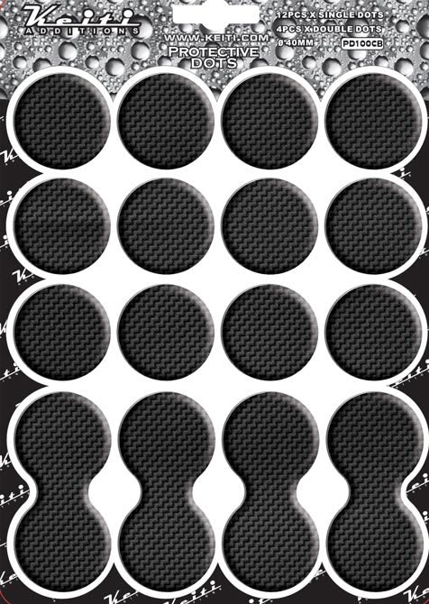 Tank Pad DOTS Carbon Print