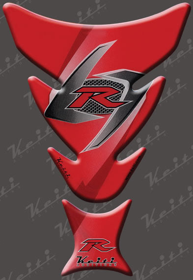 タンクパッド スズキ「R」タイプ レッド