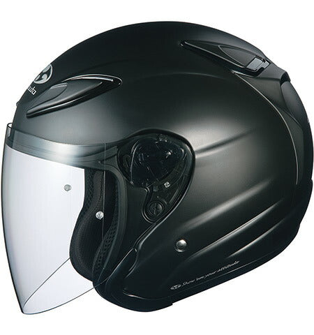 KABUTO AVAND2 Helmet Flat Black Jet Helmet Size S