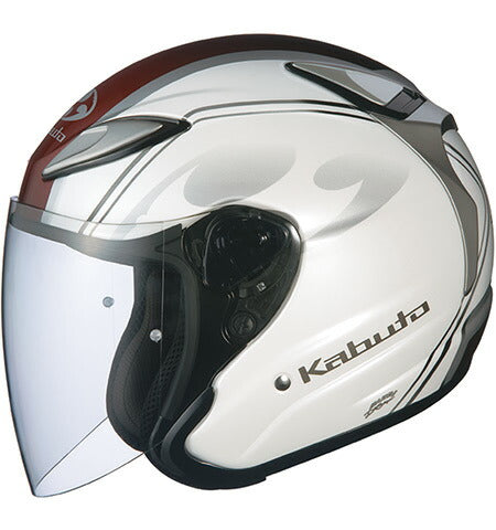 KABUTO AVAND2 CITTA Pearl White Helmet Jet M Size