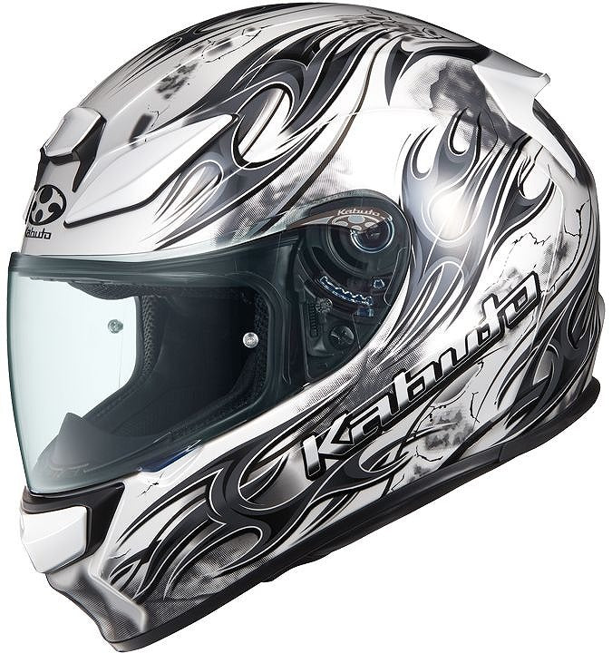 SHUMA FLAME Pearl White Black XL Size