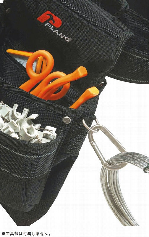 腰袋 80×360×1300mm 金属製ハンマーホルダー/バックル付