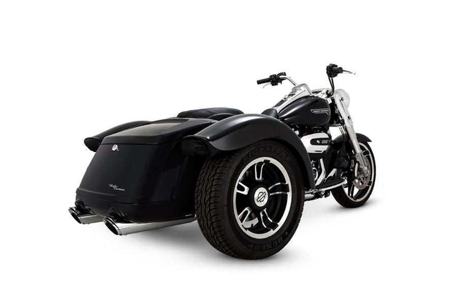 ツインスラッシュ ラウンド スリップオン クローム トライク