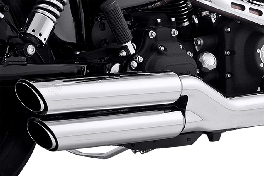 ツインスラッシュ スリップオン クローム ダイナ