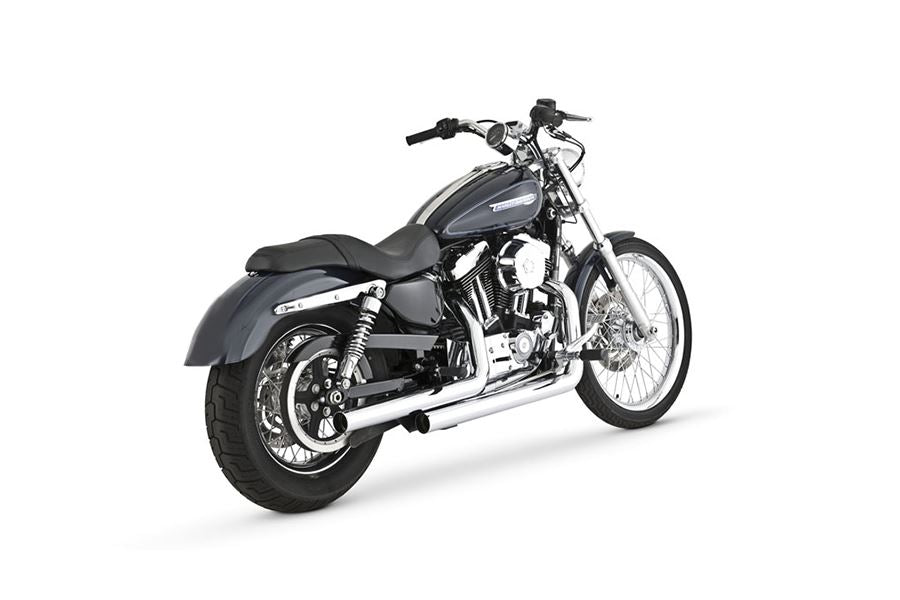Straight Shot Full Exhaust Chrome Sportster