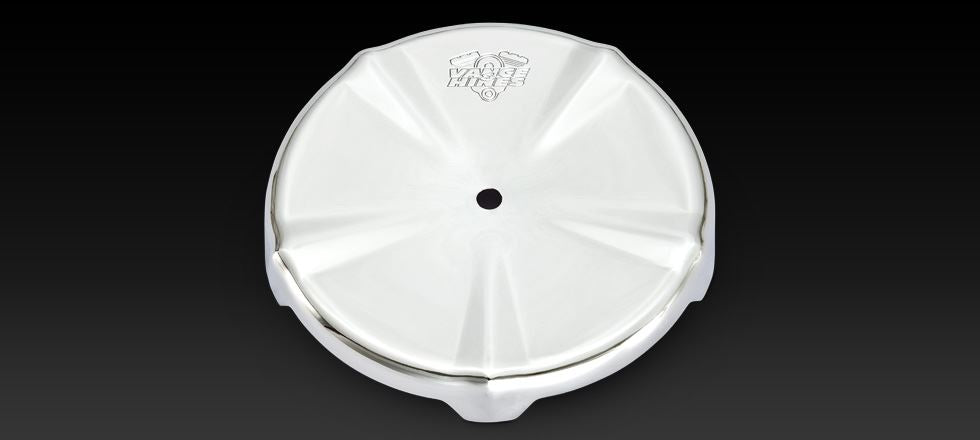 スカルキャップ VO2 Naked用カバー エアクリーナー オプションキャップ クローム