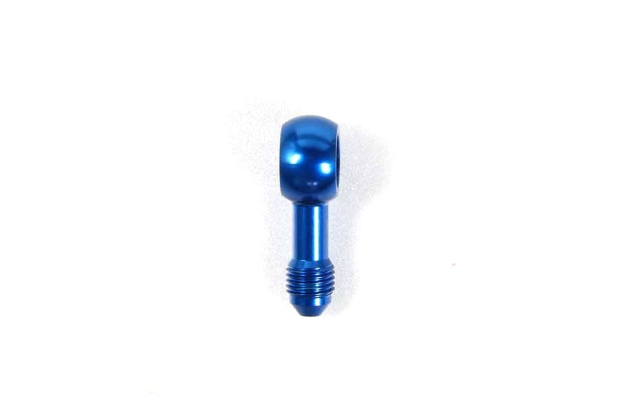 BA311 Banjo Adapter ST/Straight Blue 1 piece