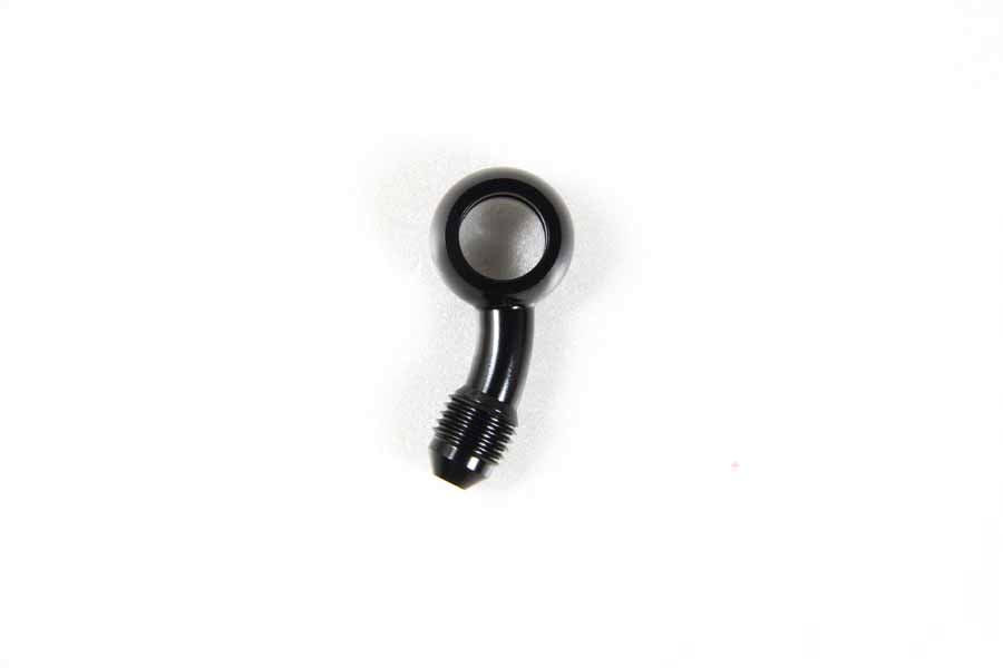 BA713 Banjo Adapter SD/Side Bend 20° Black 1 pc.