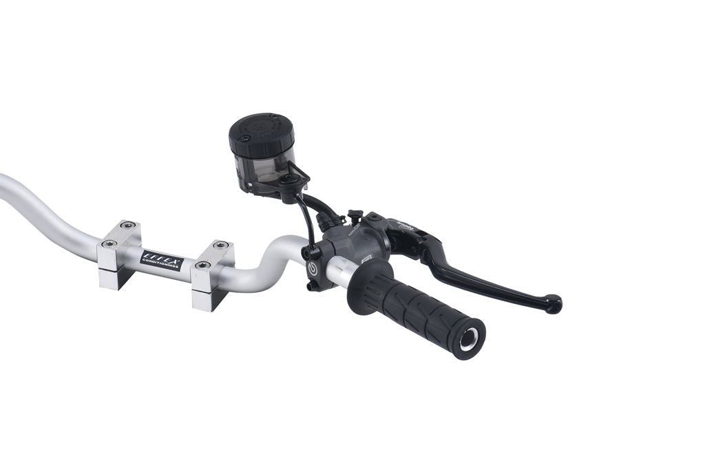 Oil Tank Stay Brake for S50 Tank, for Bar Handlebar/Clip-ons, Black