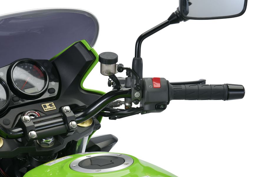 Oil Tank Stay, Brake, Bar Handlebar/Separate Handlebar Compatible, Black Stay/S15B Smoke Tank