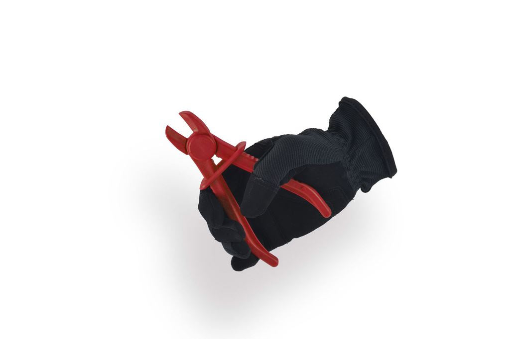 ホースクランププライヤー レッド S/長さ155×幅45mm 1個