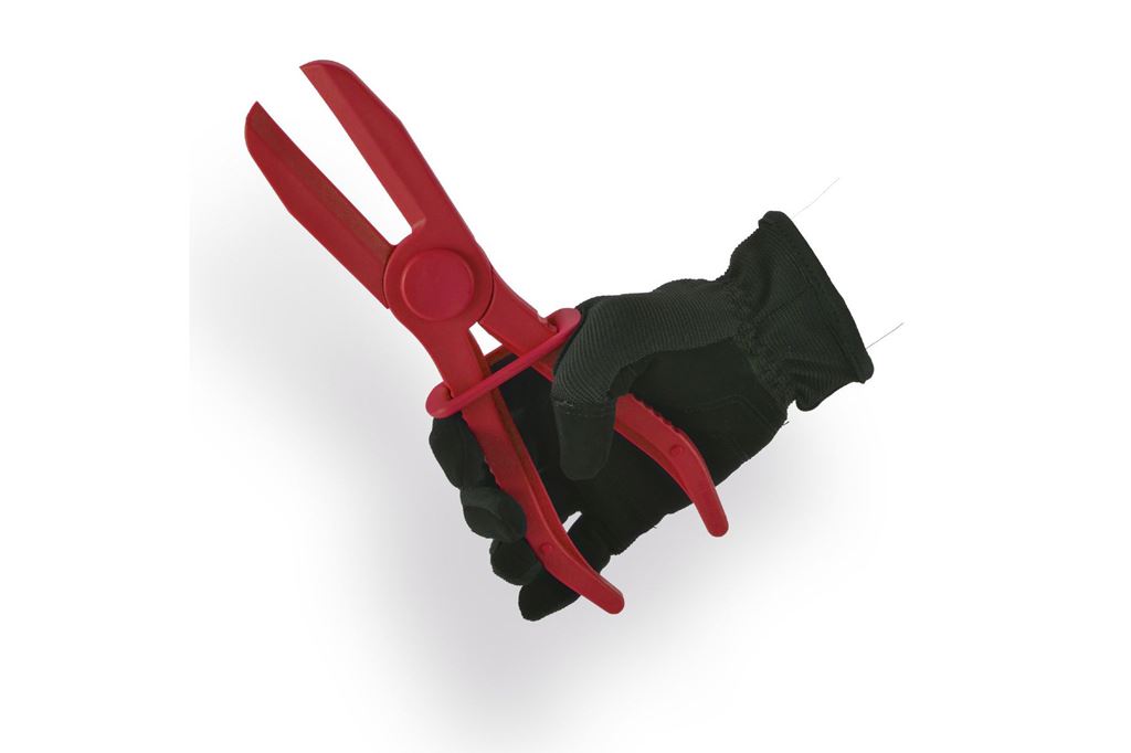 Hose Clamp Pliers Red L/Length 255 x Width 50mm 1 pc.