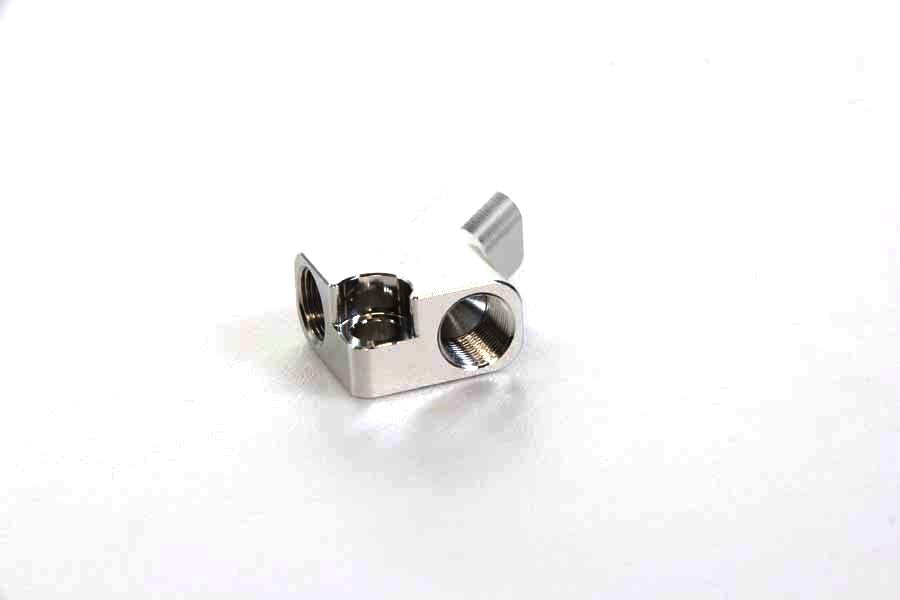 SLP404 3WAYセパレーター ナローナット専用 Y字型/上側取付タブ(M6)付 シルバー 幅35×高さ42mm 1個