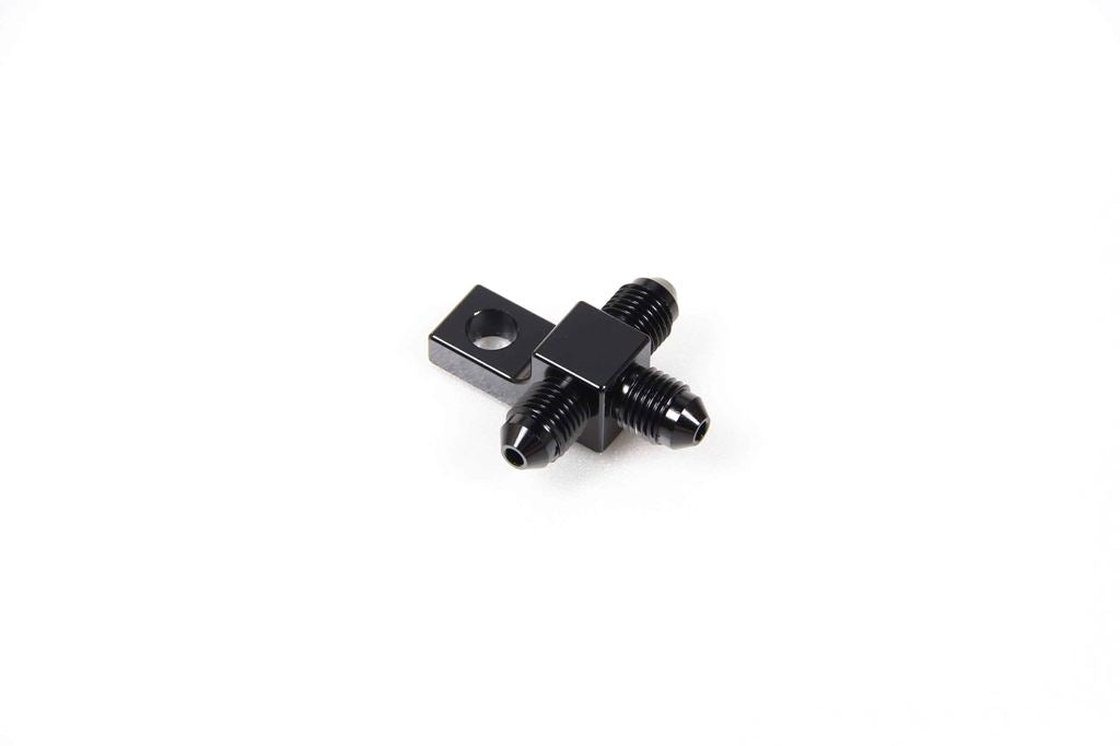 SLP407B 3WAYアダプター 取付タブ(穴径7mm)付 ブラック 1個