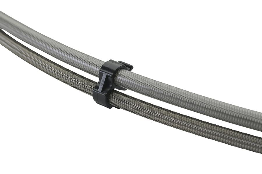SLP494-5 ホースツインクリップ コーティング有 内径φ6.3mm×2 5個