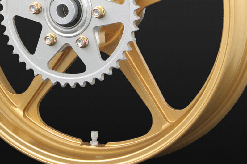 HERITAGE Aluminum Forged Wheel, Rear, Gold, 4.00-18, 1pc, GSX1100S