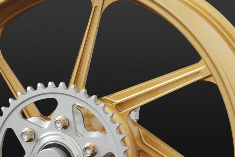 MATRIX Forged Aluminum Wheel Rear Gold 4.50-18 1pc GSX1100S