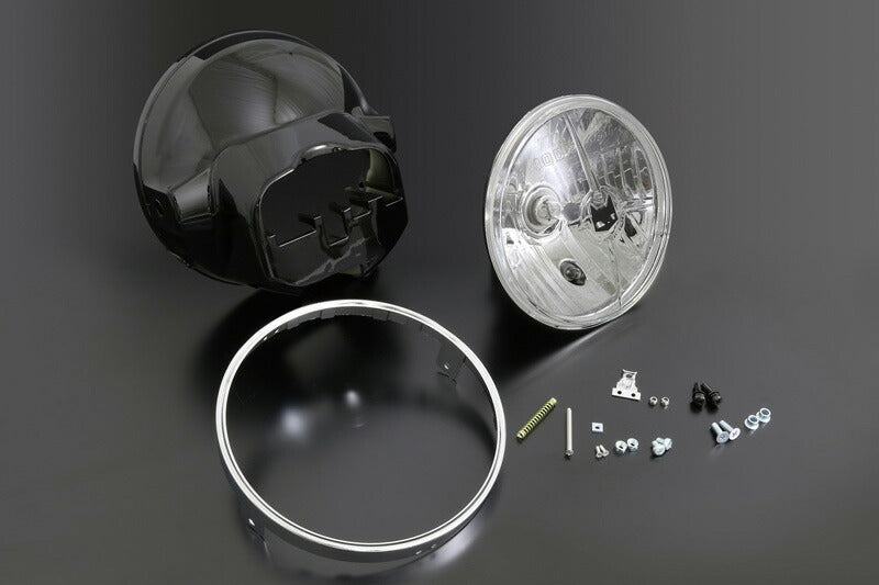 Marshall 722/702 Headlight Clear/Black Cover CB750/900F/CB1100R