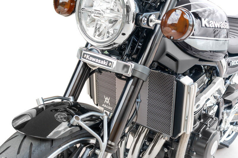ヘックスコアプロテクター ラジエターコアガード ver.ARCHI シルバー Z900RS/CAFE '21-