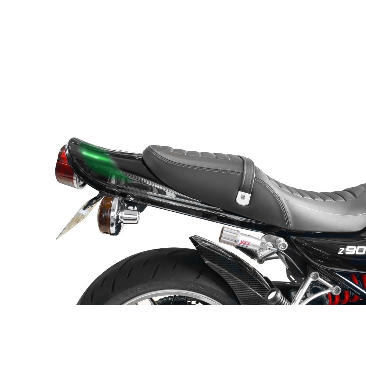 Long Tail Cowl Ebony x Candy Lime Green 2025 Z900RS CAFÉ