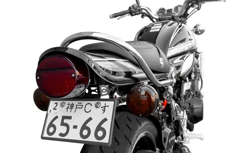 Tandem Grab Bar, ARCHI Long Tail Cowl Exclusive, Chrome Plating, Z900RS/CAFE