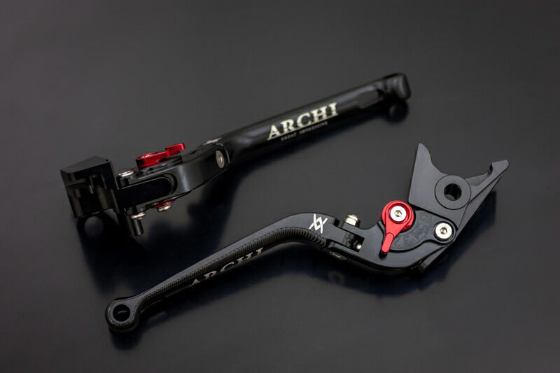 可変式 クラッチ\U0026ブレーキレバーセット ブラック ZX-25R