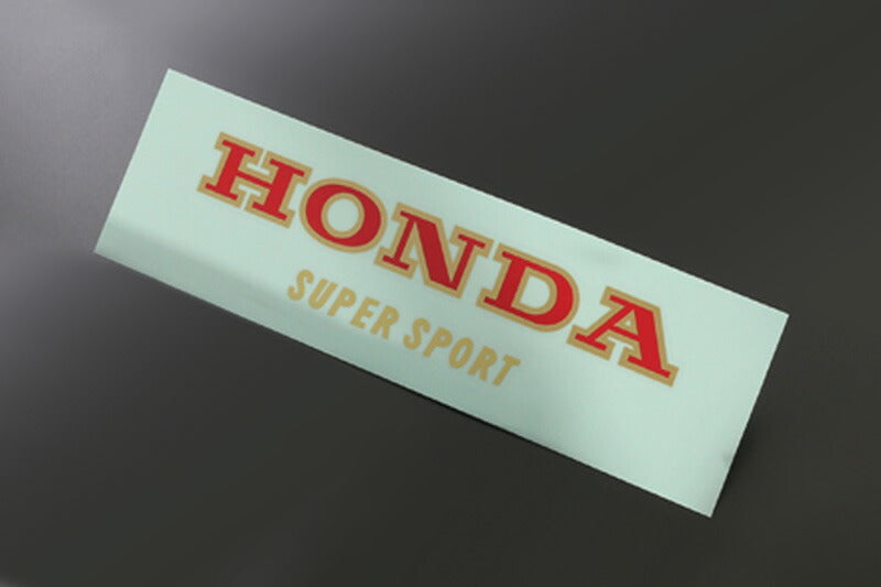 タンクステッカー 青タンク用赤文字 1枚入 CB400F