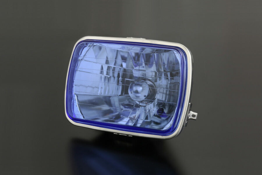 Headlight, blue, square type, 200mm (W) x 142mm (H)